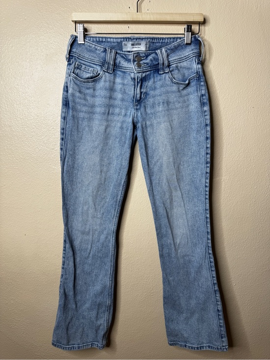 Hollister Denim - Hollister Womens W27 Regular Low Rise Bootcut Jeans Light Wash Y2K